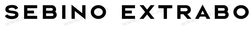 Sebino ExtraBold字体转换 Sebino ExtraBold字体转换